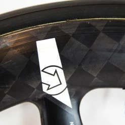 PRO TeXtreme 3-Spoke Tubular Front Wheel - Rim Brake -Enve Tire Salg 8T1A0172