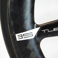 PRO TeXtreme 3-Spoke Tubular Front Wheel - Rim Brake -Enve Tire Salg 8T1A0181