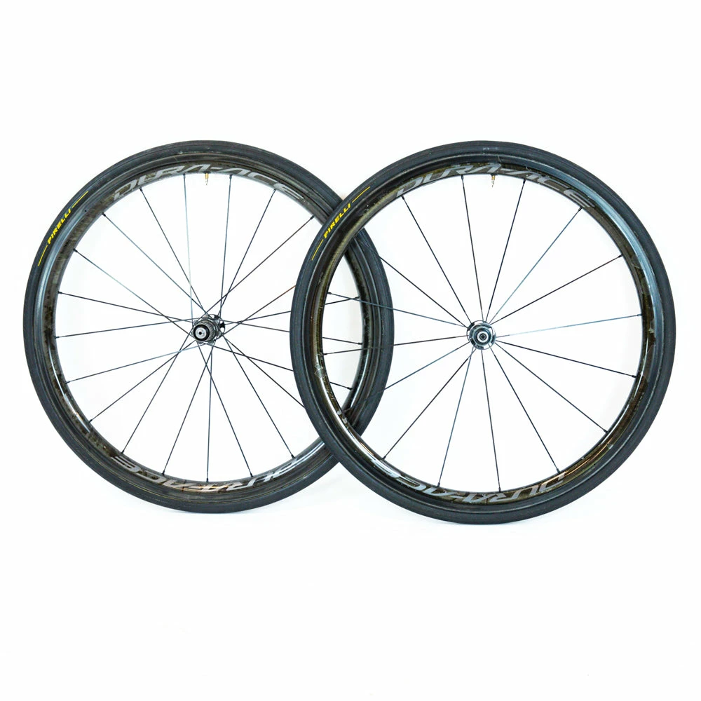 Shimano Dura-Ace C40 R9100 Tubular Wheelset - Rim Brake 3 Shimano Dura-Ace C40 R9100 Tubular Wheelset - Rim Brake