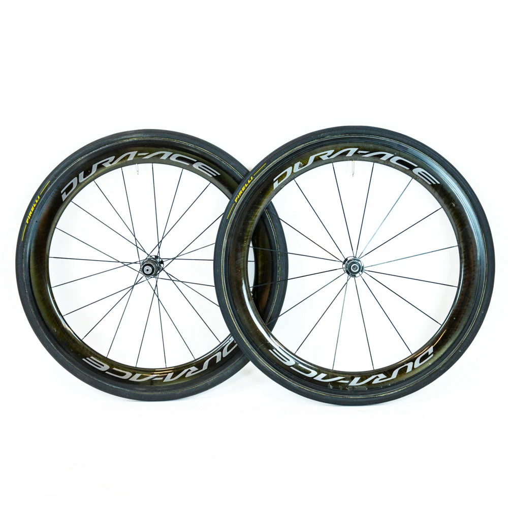Shimano Dura-Ace C60 R9100 Tubular Wheelset - Rim Brake 4 Shimano Dura-Ace C60 R9100 Tubular Wheelset - Rim Brake - Billede 2