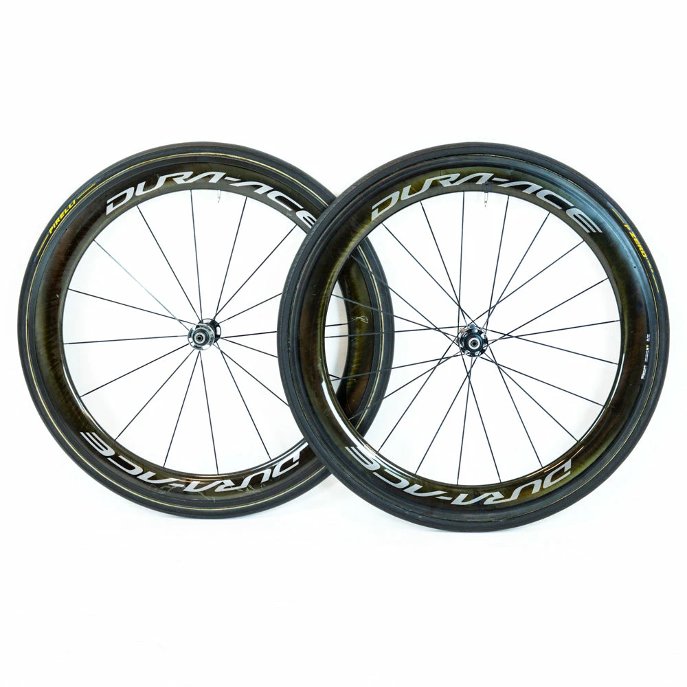 Shimano Dura-Ace C60 R9100 Tubular Wheelset - Rim Brake 4 Shimano Dura-Ace C60 R9100 Tubular Wheelset - Rim Brake - Billede 2