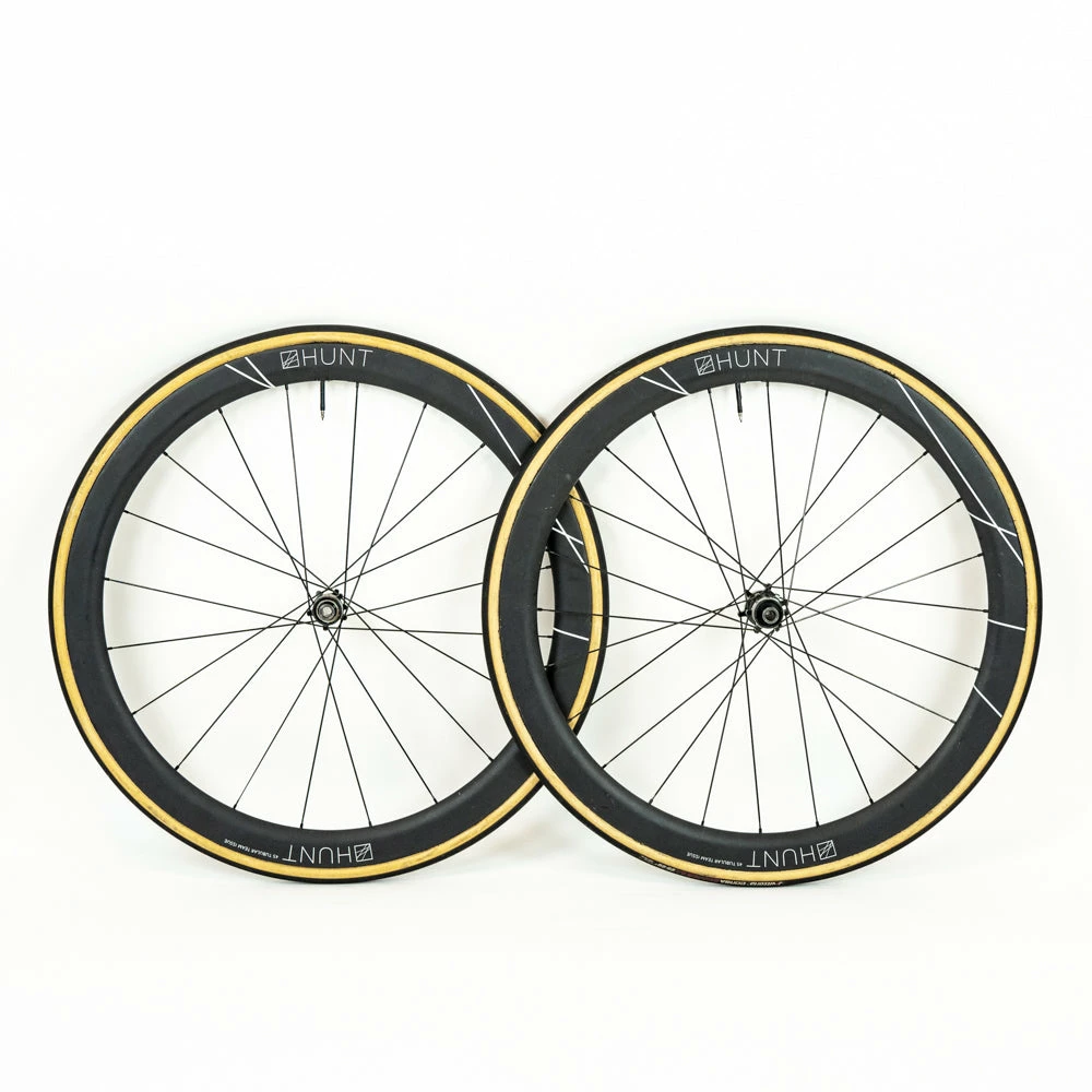 HUNT 45 Team Issue - Disc Wheelset - Tubular - Carbon #1 3 HUNT 45 Team Issue - Disc Wheelset - Tubular - Carbon #1