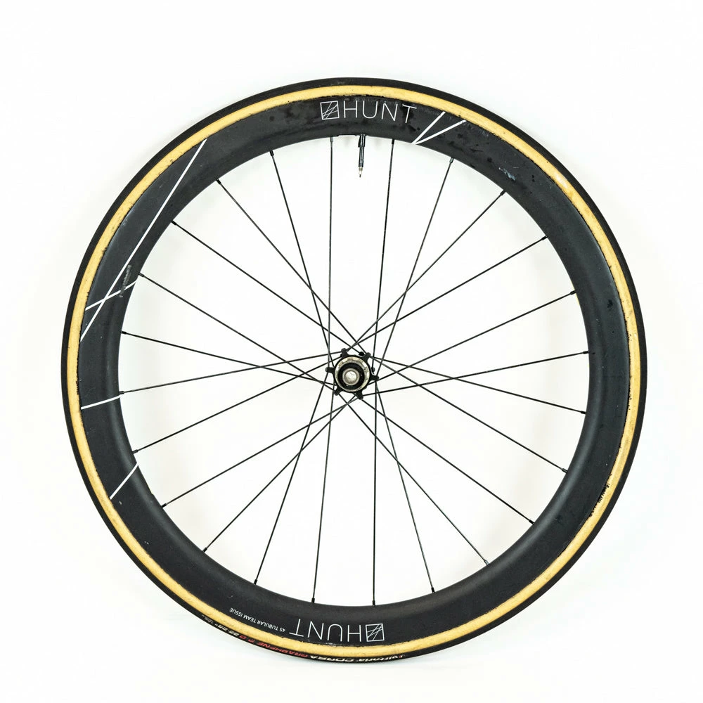 HUNT 55 Team Issue - Disc Rear Wheel - Tubular - Carbon #2 3 HUNT 55 Team Issue - Disc Rear Wheel - Tubular - Carbon #2