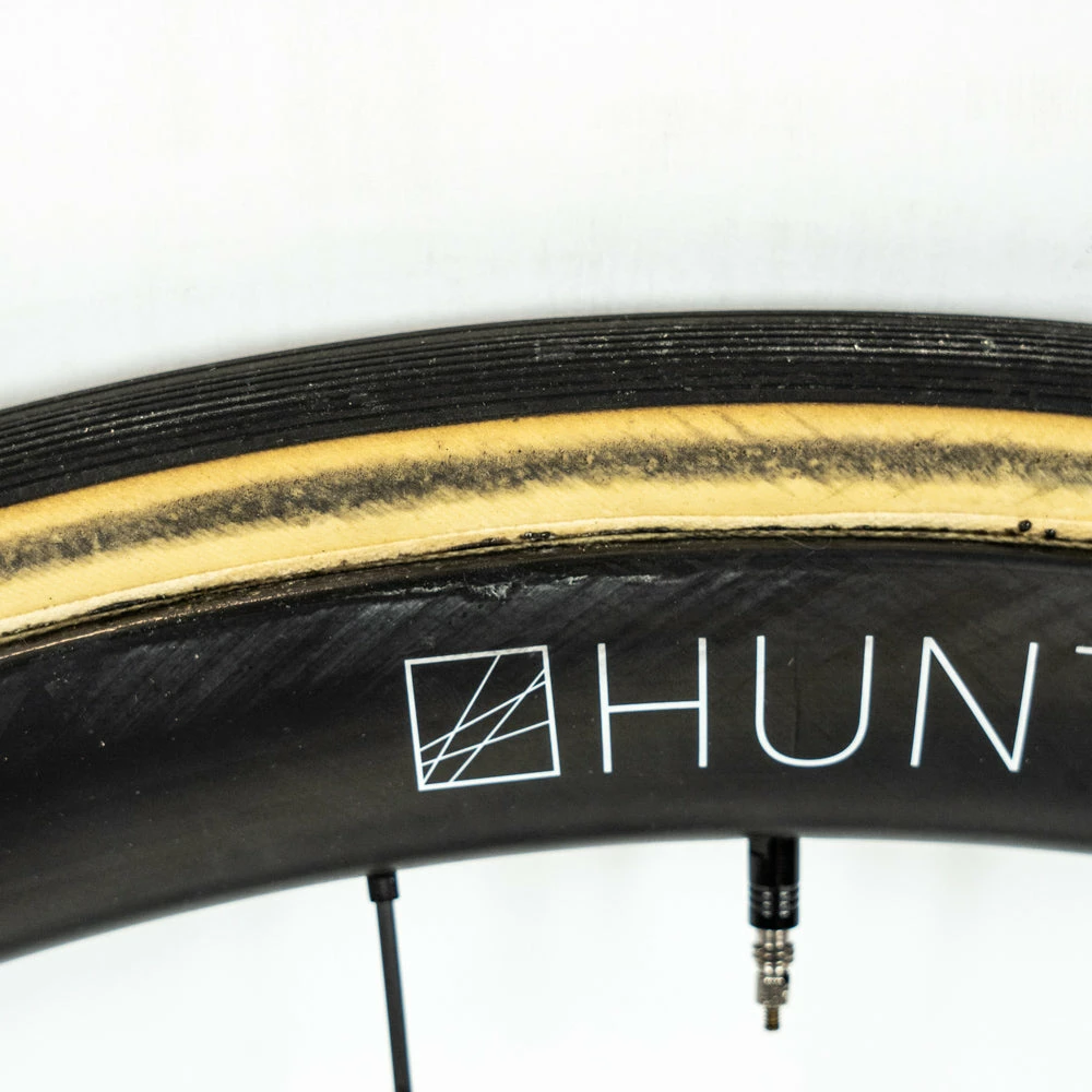 HUNT 40 Team Issue - Disc Rear Wheel - Tubular - Carbon #1 4 HUNT 40 Team Issue - Disc Rear Wheel - Tubular - Carbon #1 - Billede 2