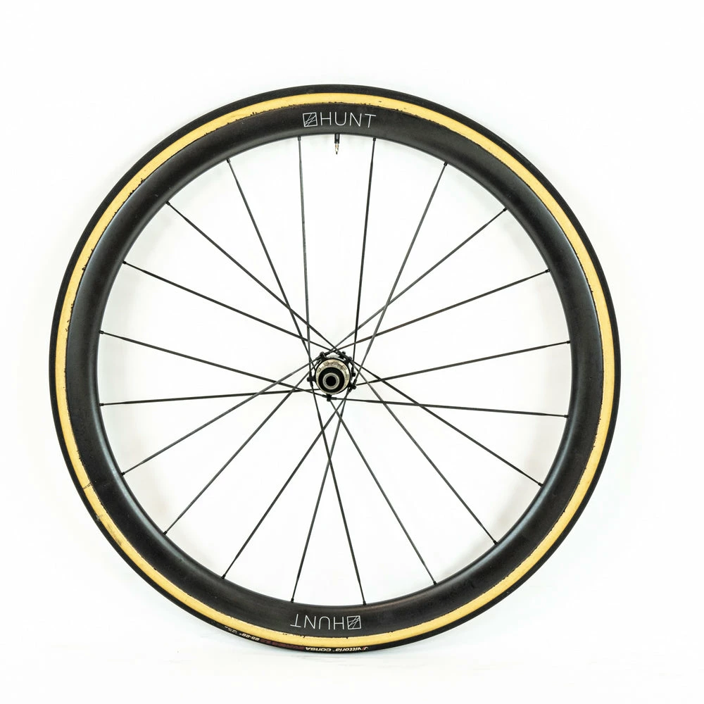 HUNT 40 Team Issue - Disc Rear Wheel - Tubular - Carbon #1 3 HUNT 40 Team Issue - Disc Rear Wheel - Tubular - Carbon #1