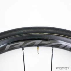 Shimano Dura-Ace WH-R9100 C40 Carbon Tubular Rim Wheelset 28 Shimano Dura-Ace WH-R9100 C40 Carbon Tubular Rim Wheelset -Enve Tire Salg P1370423 2