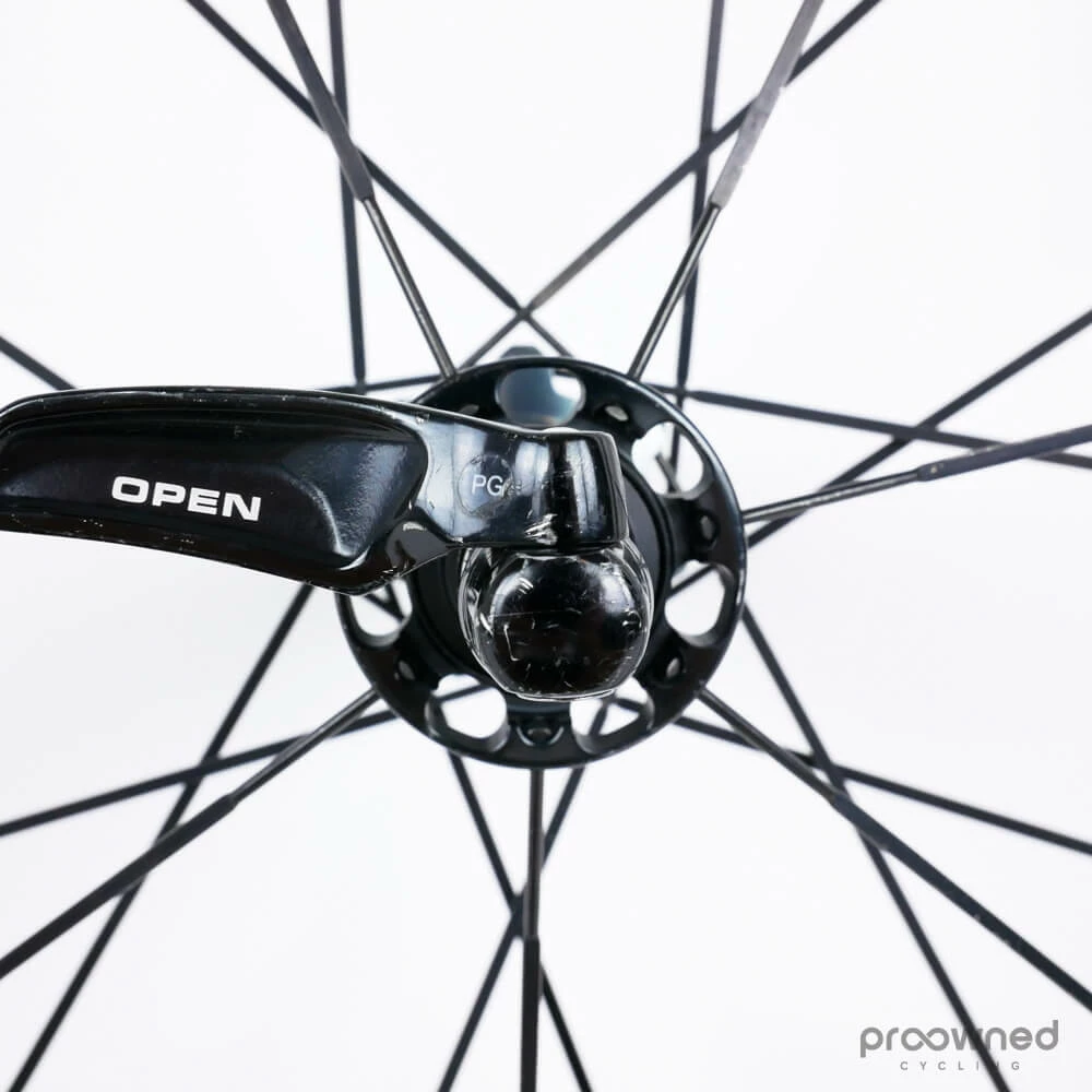 Shimano Dura-Ace WH-R9100 C40 Carbon Tubular Rim Wheelset 16 Shimano Dura-Ace WH-R9100 C40 Carbon Tubular Rim Wheelset - Billede 14