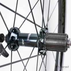 Shimano Dura-Ace WH-R9100 C40 Carbon Tubular Rim Wheelset 20 Shimano Dura-Ace WH-R9100 C40 Carbon Tubular Rim Wheelset -Enve Tire Salg P1370571 3