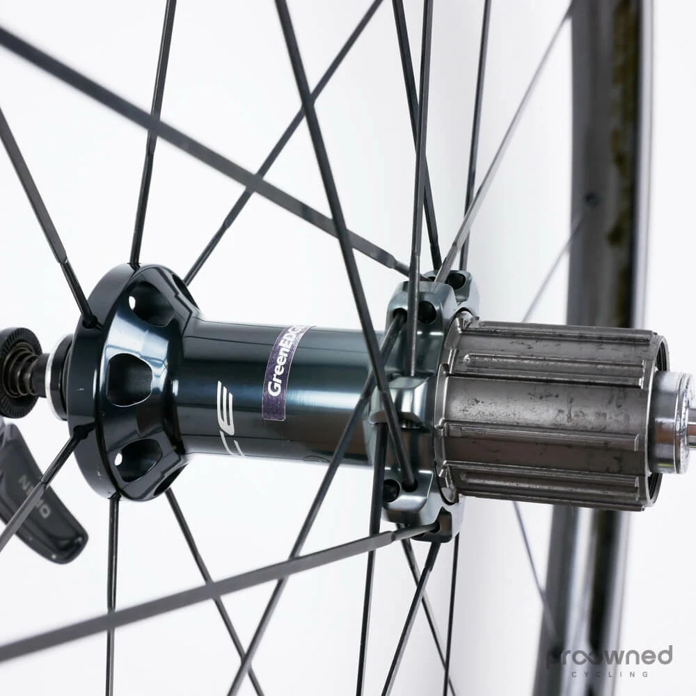 Shimano Dura-Ace WH-R9100 C40 Carbon Tubular Rim Wheelset 9 Shimano Dura-Ace WH-R9100 C40 Carbon Tubular Rim Wheelset - Billede 7