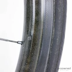 Shimano Dura-Ace WH-R9100 C40 Carbon Tubular Rim Wheelset 17 Shimano Dura-Ace WH-R9100 C40 Carbon Tubular Rim Wheelset -Enve Tire Salg P1370654 3