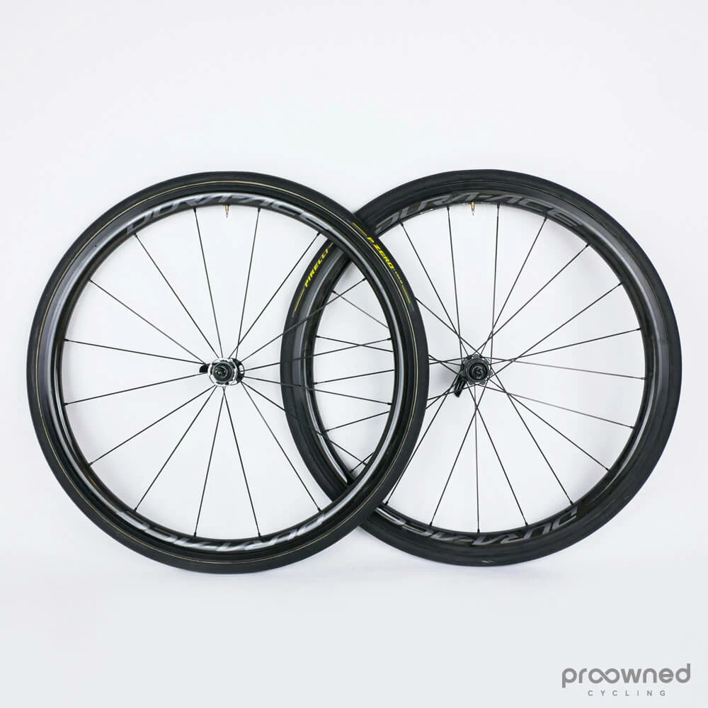 Shimano Dura-Ace WH-R9100 C40 Carbon Tubular Rim Wheelset 3 Shimano Dura-Ace WH-R9100 C40 Carbon Tubular Rim Wheelset