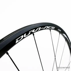 Shimano Dura-Ace 9000 C24 Carbon Tubular Rear Wheel -Enve Tire Salg P1500435