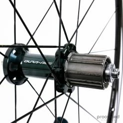 Shimano Dura-Ace 9000 C24 Carbon Tubular Rear Wheel -Enve Tire Salg P1500437