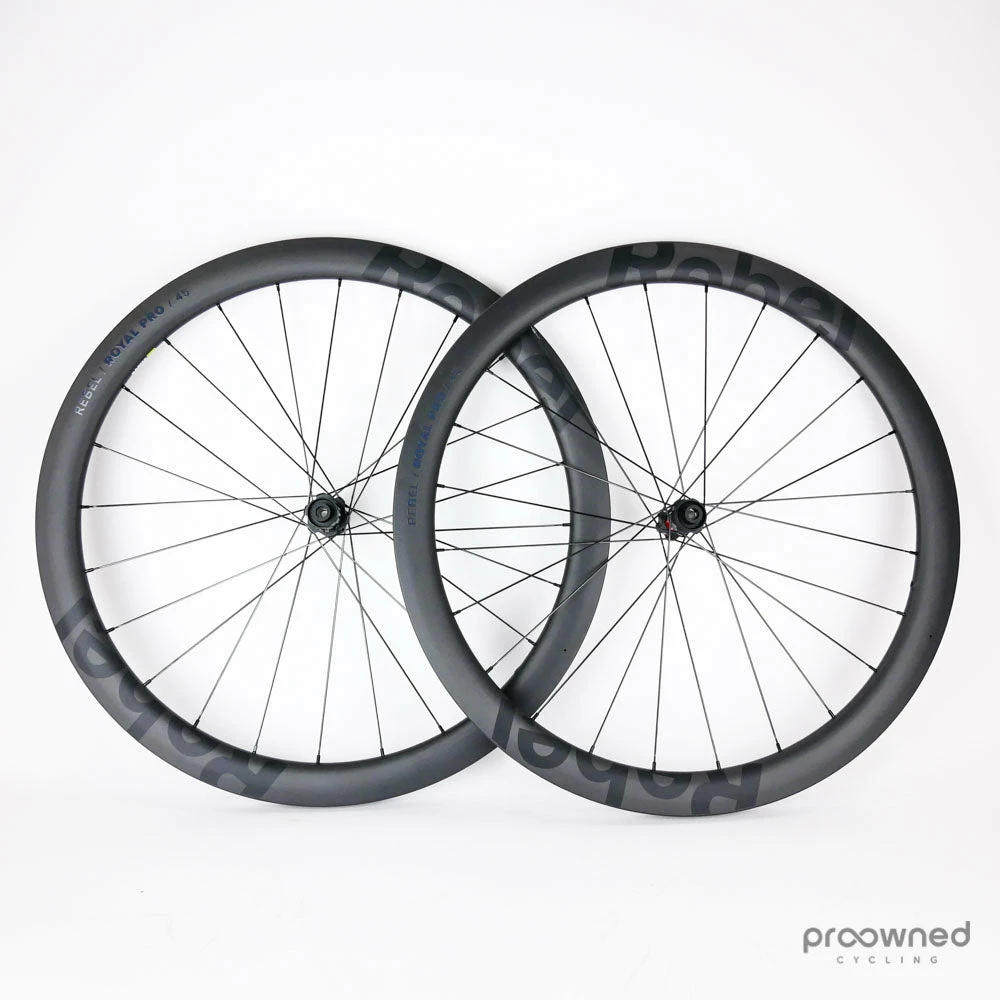 Rebel Royal Pro 45 Disc Carbon Clincher Wheelset 3 Rebel Royal Pro 45 Disc Carbon Clincher Wheelset