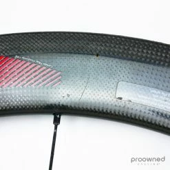 Fulcrum Speed 55T Tubular Wheelset - Black/Red 10 Fulcrum Speed 55T Tubular Wheelset - Black/Red -Enve Tire Salg P1760096