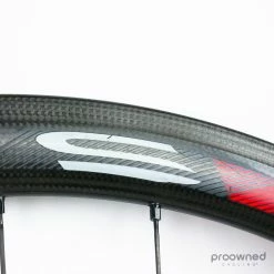 Fulcrum Speed 40T Tubular Rear Wheel - Black/Red -Enve Tire Salg P1760177 ed8e57b5 80ec 45fc 8991 49d49e4e32e1