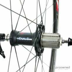Fulcrum Speed 40T Tubular Rear Wheel - Black/Red -Enve Tire Salg P1760182 1f45c9b5 a271 48b1 87b3 6c585c80318c