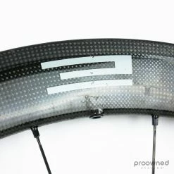 Fulcrum Speed 55T Tubular Front Wheel - Black/Red -Enve Tire Salg P1760185