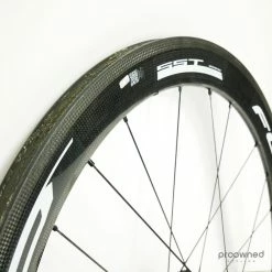 Fulcrum Speed 55T Tubular Wheelset - Black/White -Enve Tire Salg P1870201