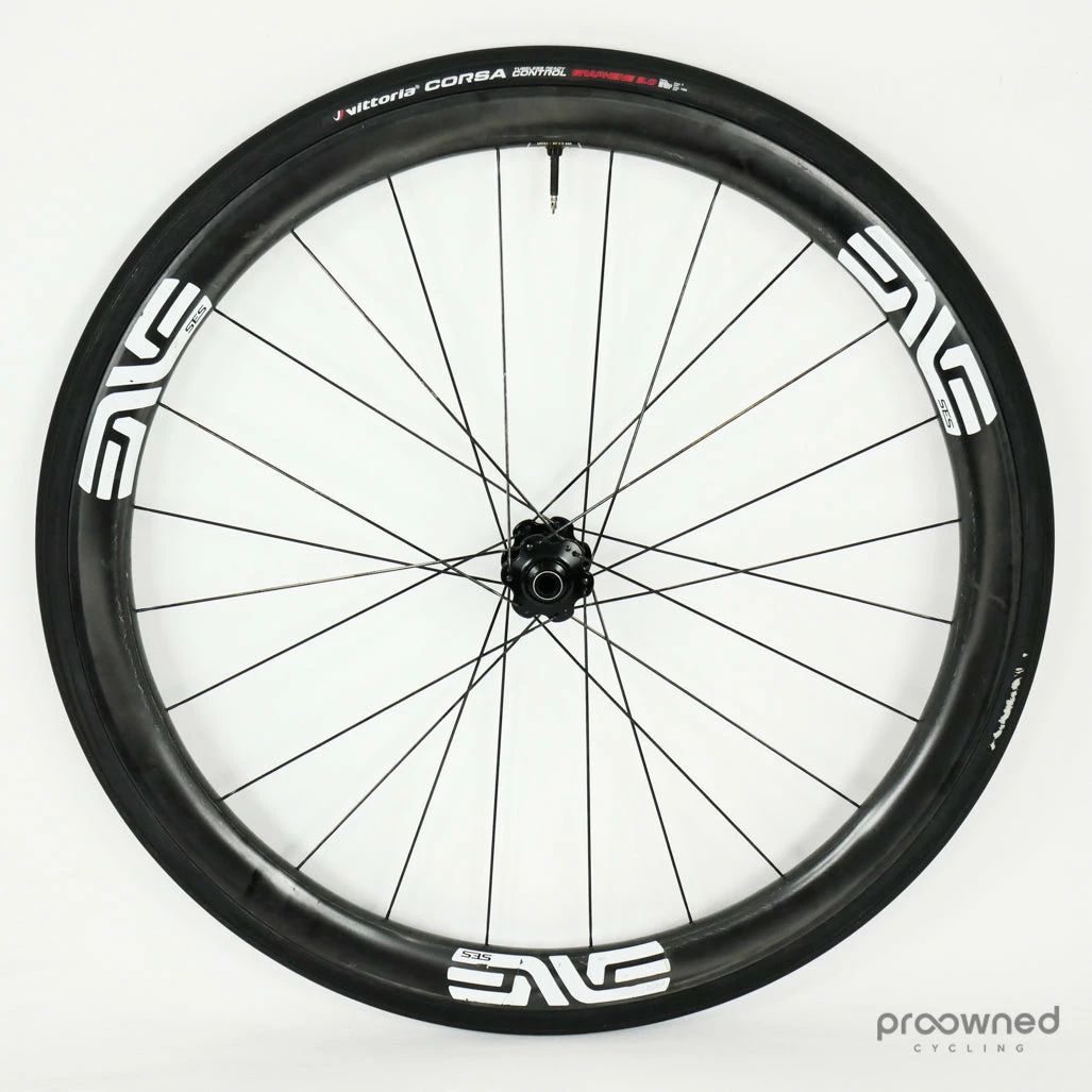ENVE SES 3.4 AR Disc Clincher Carbon Front Wheel 4 ENVE SES 3.4 AR Disc Clincher Carbon Front Wheel - Billede 2