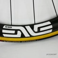 ENVE SES 3.4 Disc Tubular Carbon Front Wheel -Enve Tire Salg P1870784