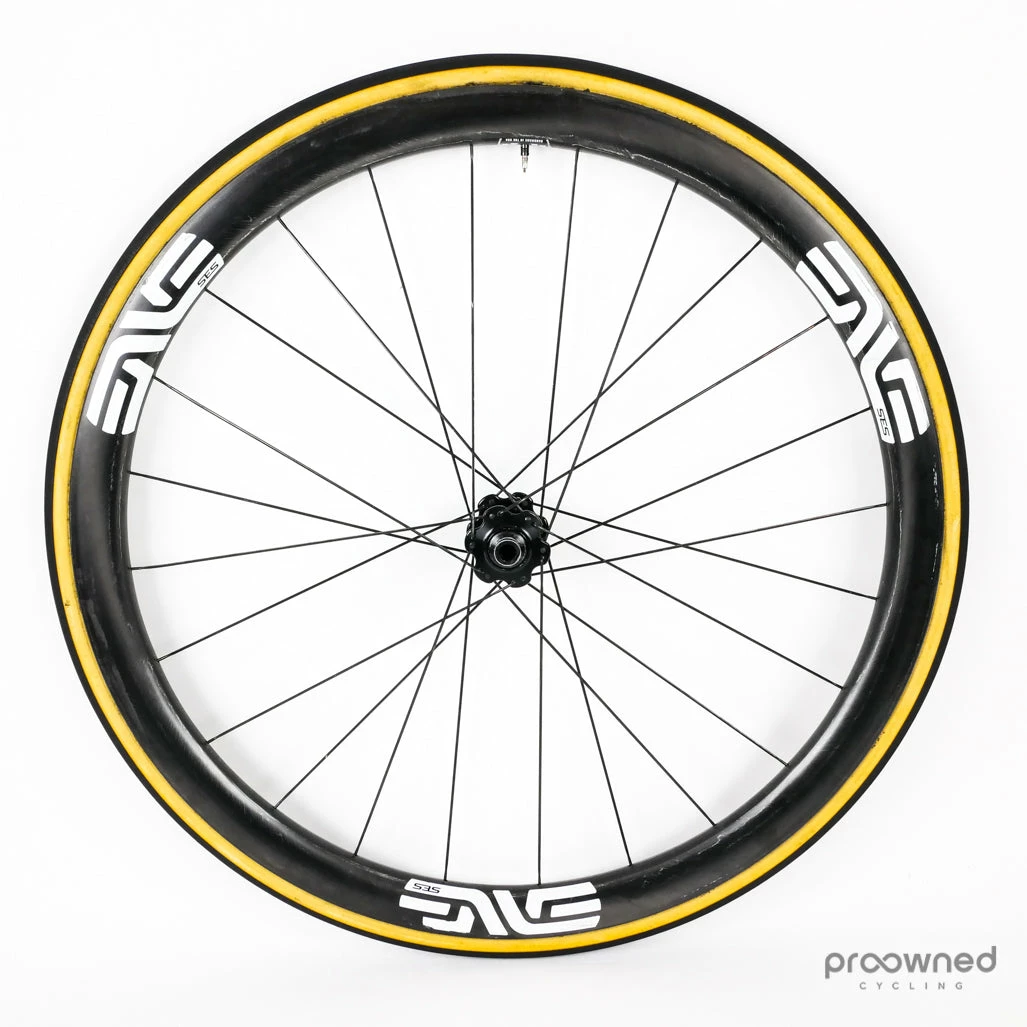 ENVE SES 3.4 Disc Tubular Carbon Front Wheel 4 ENVE SES 3.4 Disc Tubular Carbon Front Wheel - Billede 2
