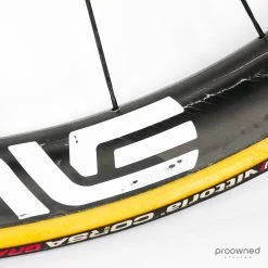 ENVE SES 3.4 Disc Tubular Carbon Front Wheel 19 ENVE SES 3.4 Disc Tubular Carbon Front Wheel -Enve Tire Salg P1880102