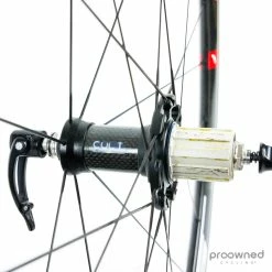 Fulcrum Speed 40T Tubular Wheelset - Black/White 11 Fulcrum Speed 40T Tubular Wheelset - Black/White -Enve Tire Salg P1760056