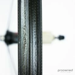 Fulcrum Speed 40T Tubular Wheelset - Black/White 12 Fulcrum Speed 40T Tubular Wheelset - Black/White -Enve Tire Salg P1760058