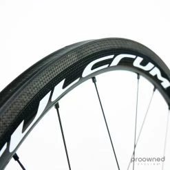 Fulcrum Speed 40T Tubular Wheelset - Black/White 13 Fulcrum Speed 40T Tubular Wheelset - Black/White -Enve Tire Salg P1760059