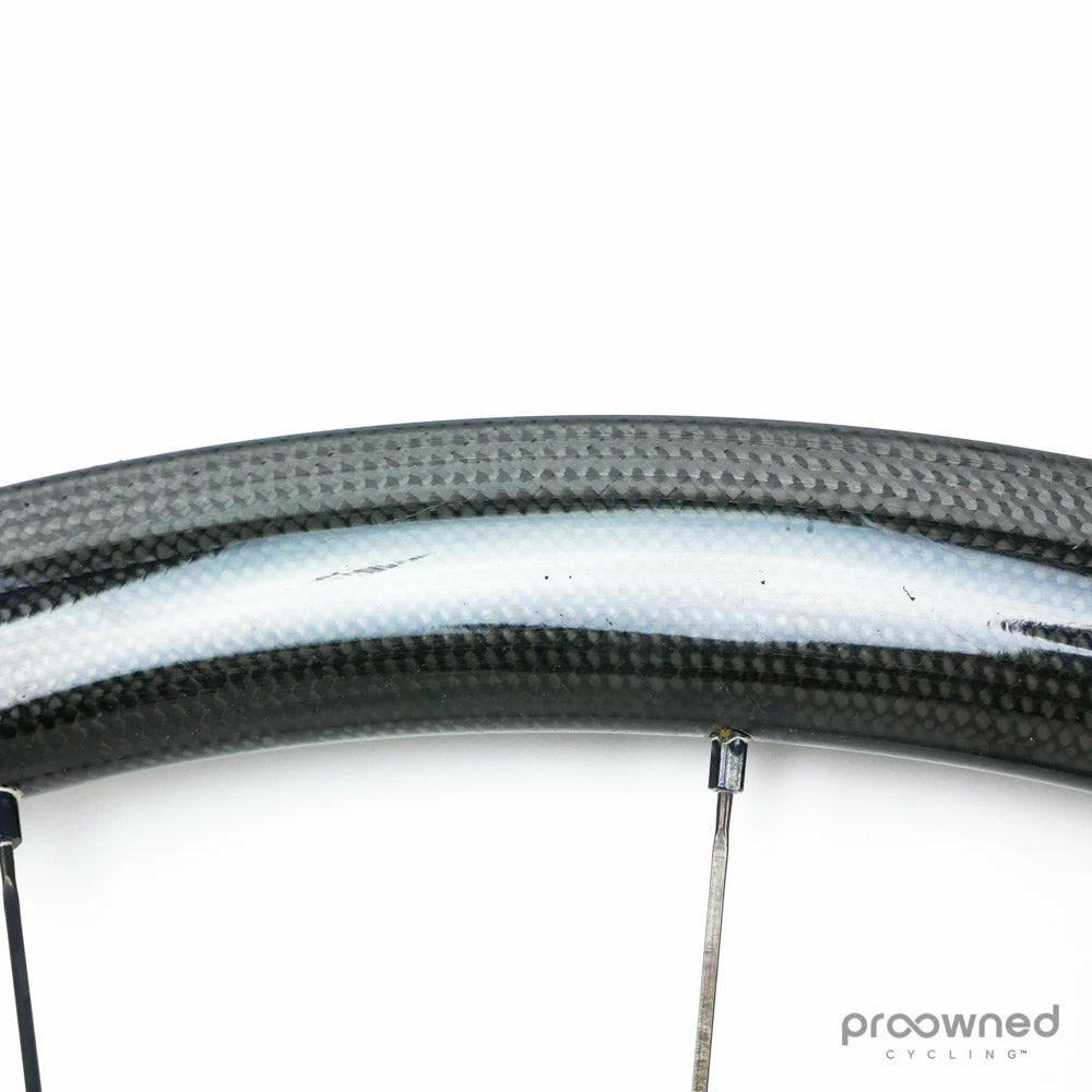 Fulcrum Speed 40T/55T Tubular Wheelset - Black/White 5 Fulcrum Speed 40T/55T Tubular Wheelset - Black/White - Billede 3