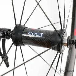 Fulcrum Speed 55T Tubular Front Wheel - Black/White 9 Fulcrum Speed 55T Tubular Front Wheel - Black/White -Enve Tire Salg P1860407