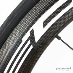 Fulcrum Speed 55T Tubular Front Wheel - Black/White 11 Fulcrum Speed 55T Tubular Front Wheel - Black/White -Enve Tire Salg P1860412