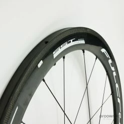 Fulcrum Speed 55T Tubular Wheelset - Black/White -Enve Tire Salg P1870221