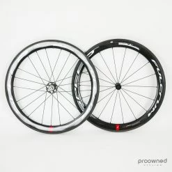 Fulcrum Speed 55T Tubular Wheelset - Black/White