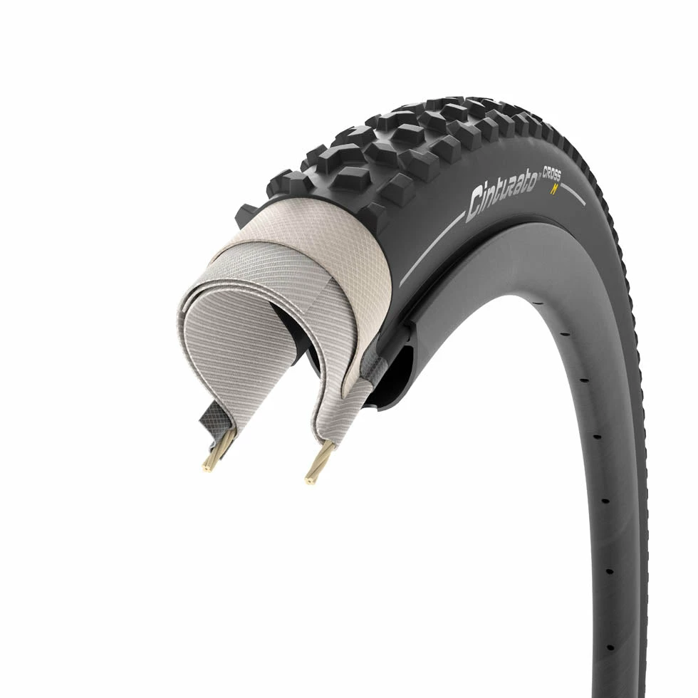 Pirelli Cinturato Cross M Tire - Black - 700x33c 4 Pirelli Cinturato Cross M Tire - Black - 700x33c - Billede 2